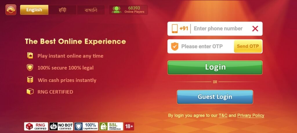 How To Register in Vegas Casino Game