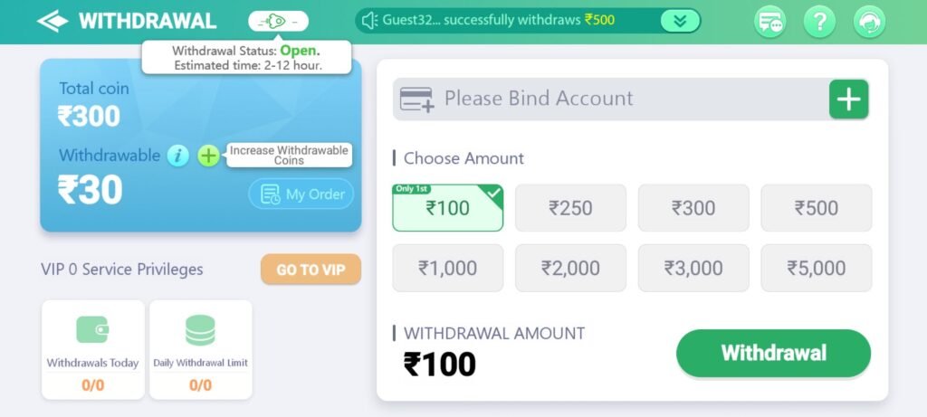 New Vegas Casino Game में रेफर और कमाई कैसे करें?