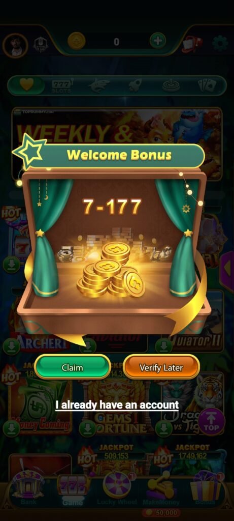 How To Register in New Top Rummy APK Game 